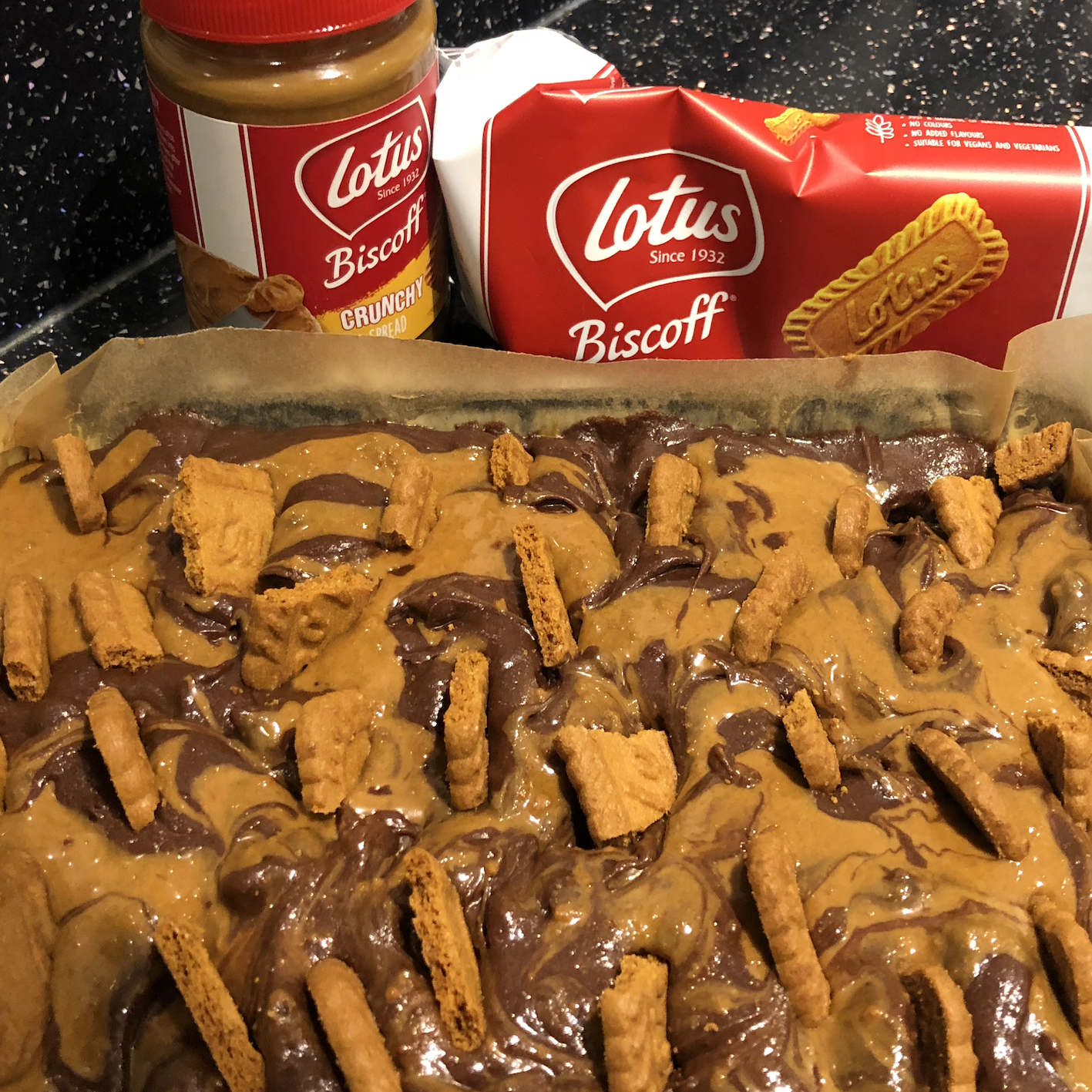  biscoff brownies